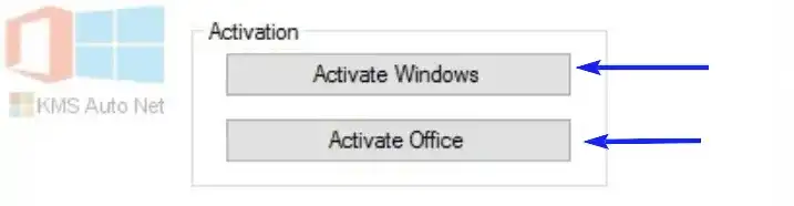 KmsAuto Net activator for Windows and Office